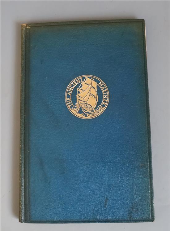 Coleridge, Samuel Taylor - The Rime of the Ancient Mariner, 1st edition, one of 700, 8vo,